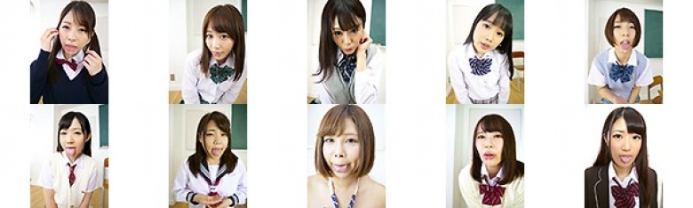 【VR】女子○生 フェチ図鑑VR 女子●生の唾たらしcomplete selection:イメージ画像