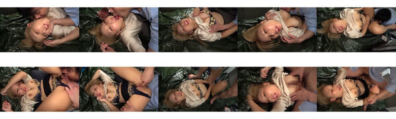 抵抗虚しくなすがまま…。金髪OL中出しFUCK!:イメージ画像