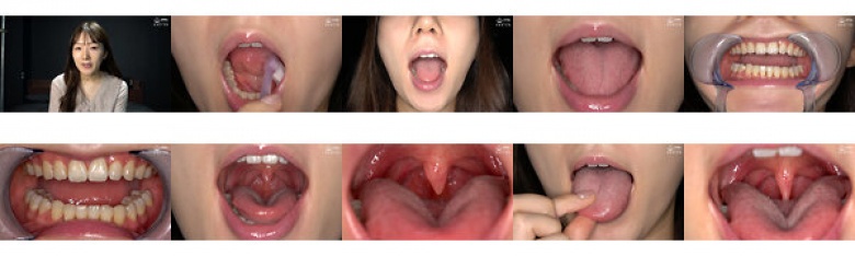 [口腔和牙齿恋物癖]“一个美丽的女人非常有价值的口头，牙齿和公鸡观察！” ADOA-088 Yokomine Megu 2:样本图像