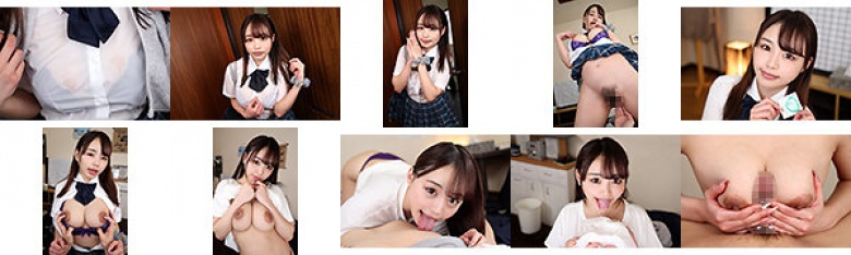 [Vr]暴雨诱惑陷阱巨乳J 透视制服太色情密集反转家访美月由奈:样本图像