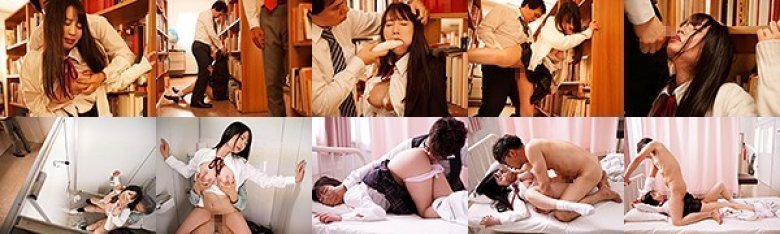 嫌だと言えない文学女子を声も出せない状況でひたすらサイレントレ○プ 夢乃あいか:イメージ画像