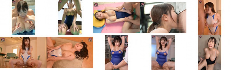 無自覚に競泳水着からはみ出るデカ乳に理性が吹き飛んだ男子部員達に輪●され続ける水泳部アイドル 弓乃りむ:イメージ画像