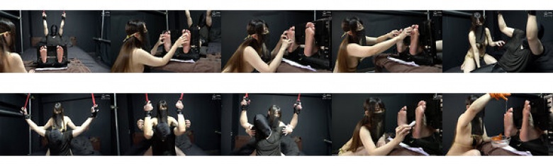 「【F/Mくすぐり】エロい踊り子さんによるくすぐりいじめ！ ローション手袋での足裏くすぐりも！」WAKA-052 優木なお 3:イメージ画像