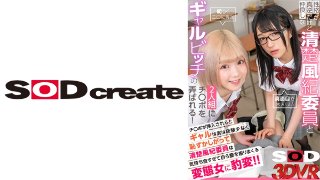 【VR】性格が真逆だけど仲良しな清楚風紀委員とギャルビッチの2人組にチ○ポを弄ばれる! チ○ポが挿入されるとギャルは実は経験が少なく恥ずかしがって清楚風紀委員は気持ち良すぎて自ら腰を振りまくる変態女に豹変!! MGS