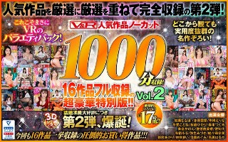 【VR】V&R 人気作品ノーカット1000分収録!16作品フル収録の超豪華特別版!!Vol.2