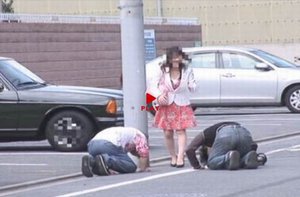 これが本当の熟女土下座中出しナンパ