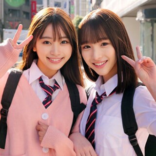 ももちゃん＆みなみちゃん - 素人アダルト動画